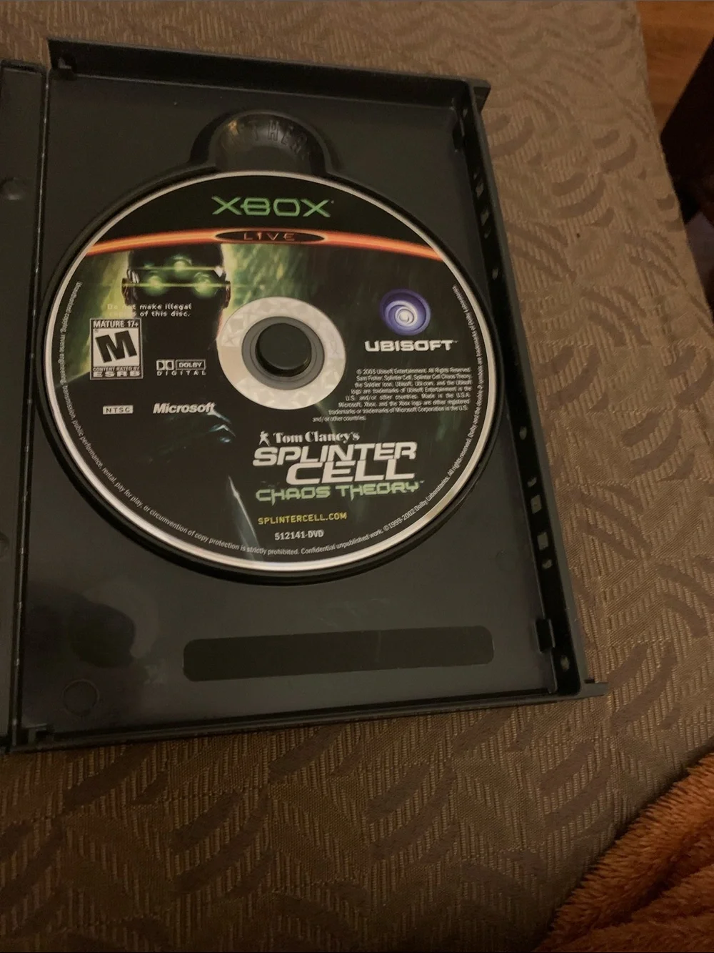 Splinter Cell: Chaos Theory - Xbox (Green/Black) by - Picture 3 of 5